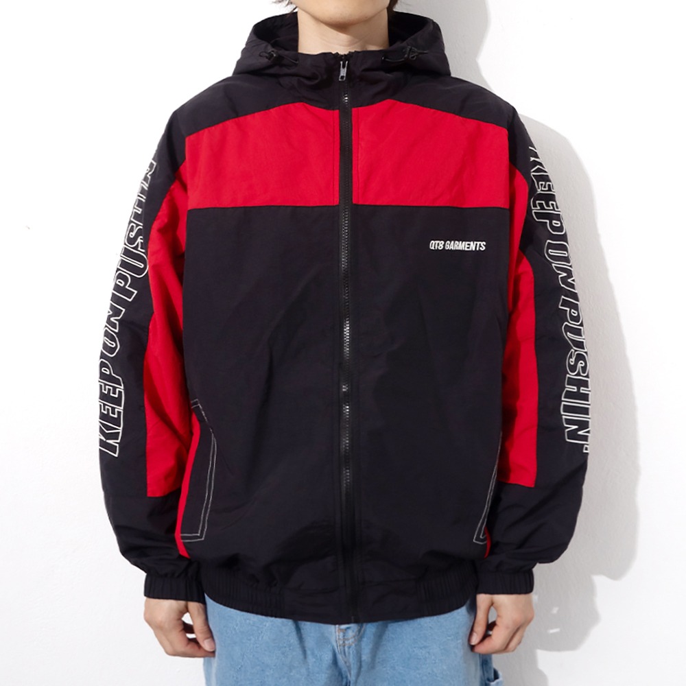 『チェヒョヌク着用』QT8 GARMENTS Jacket Qt8 Garments Jacket | Qt8 Garments Old Track Jacket