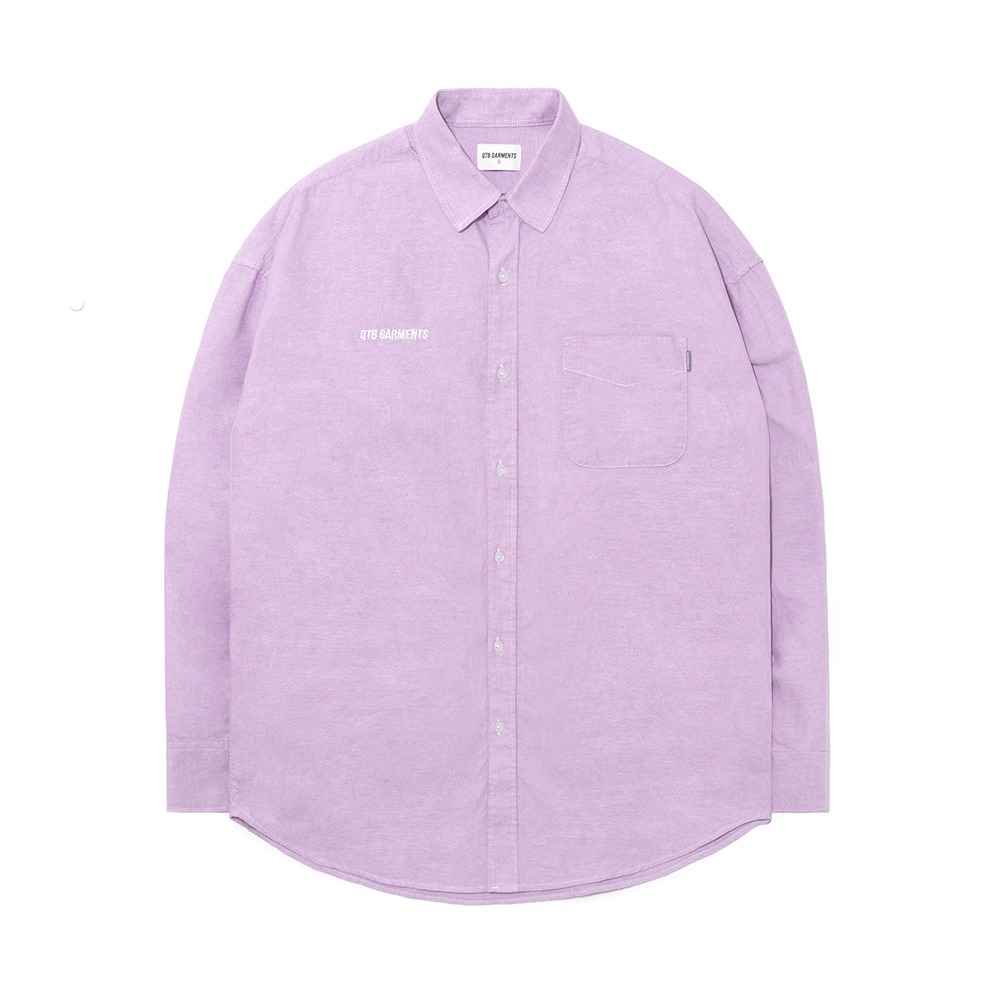 MR Oxford Oversize Shirt (Purple)