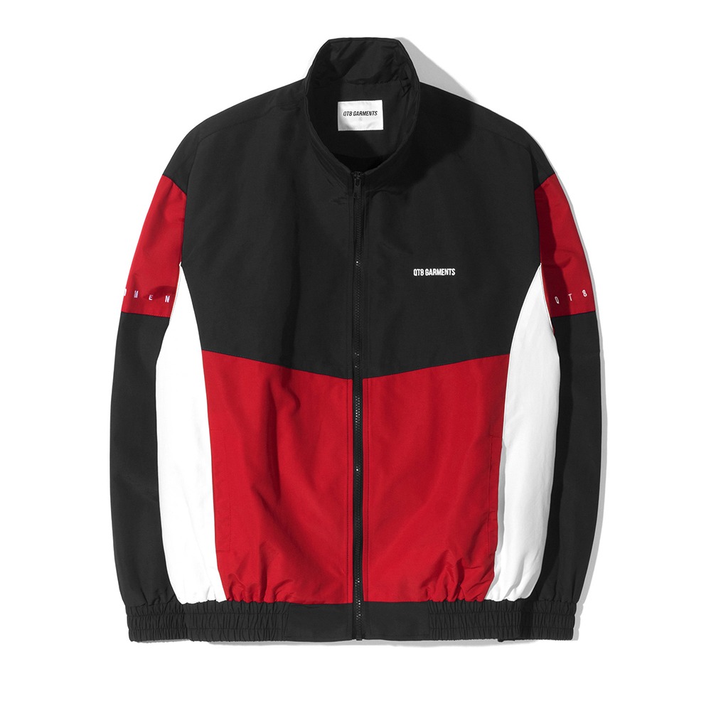 GB Old Track Jacket (Black/Red)