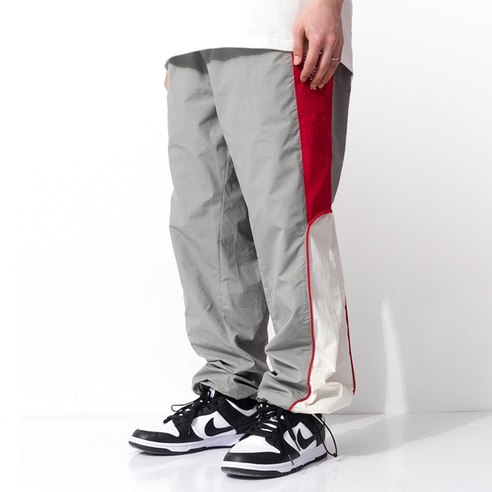 GB Old Track Pant (Grey/Red)