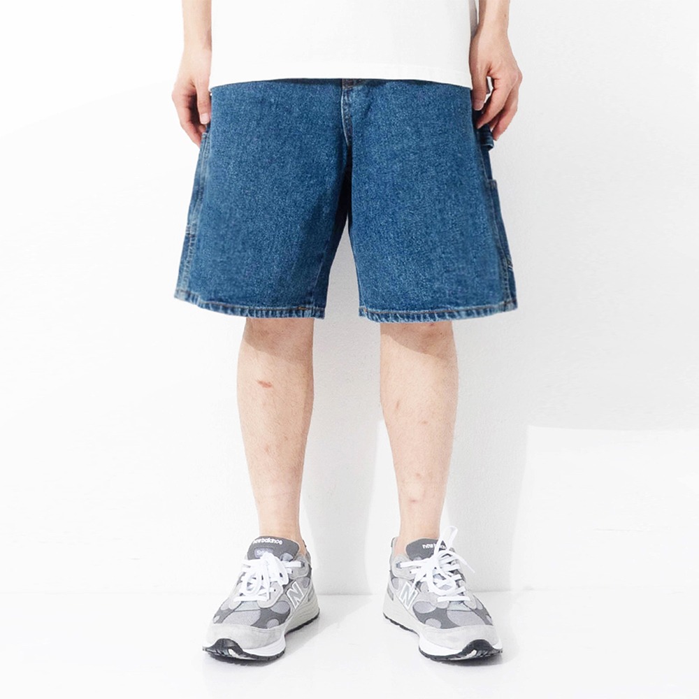LS Denim Carpenter Shorts (Deep Blue)