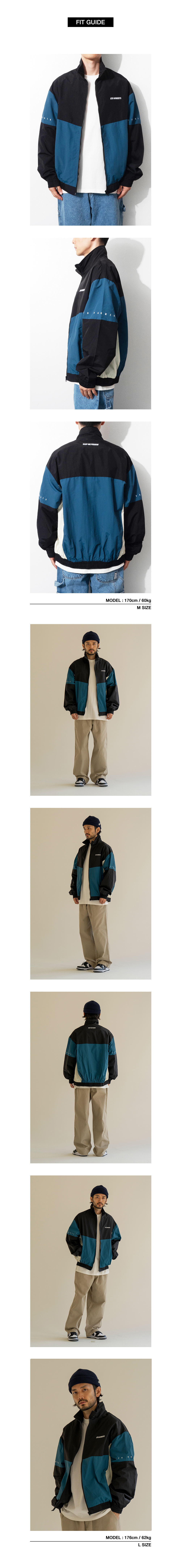OC Old Track Jacket (Deep Blue) - QT8 GARMENTS_INTERNATIONAL OC Old Track Jacket (Deep Blue) - QT8 GARMENTS_INTERNATIONAL