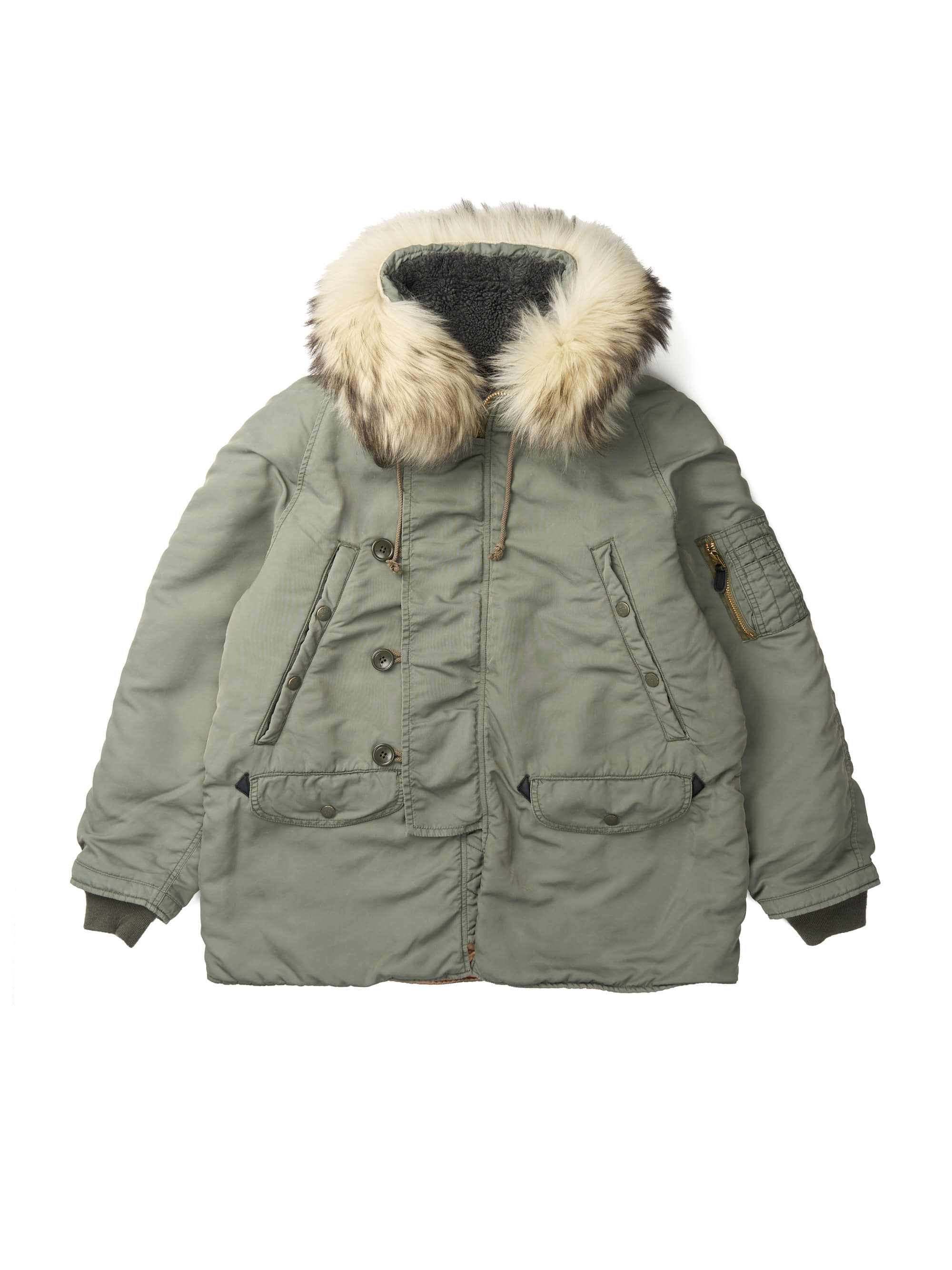 랜덤워크 / Recycled Nylon Twill N-3B Coat Sage