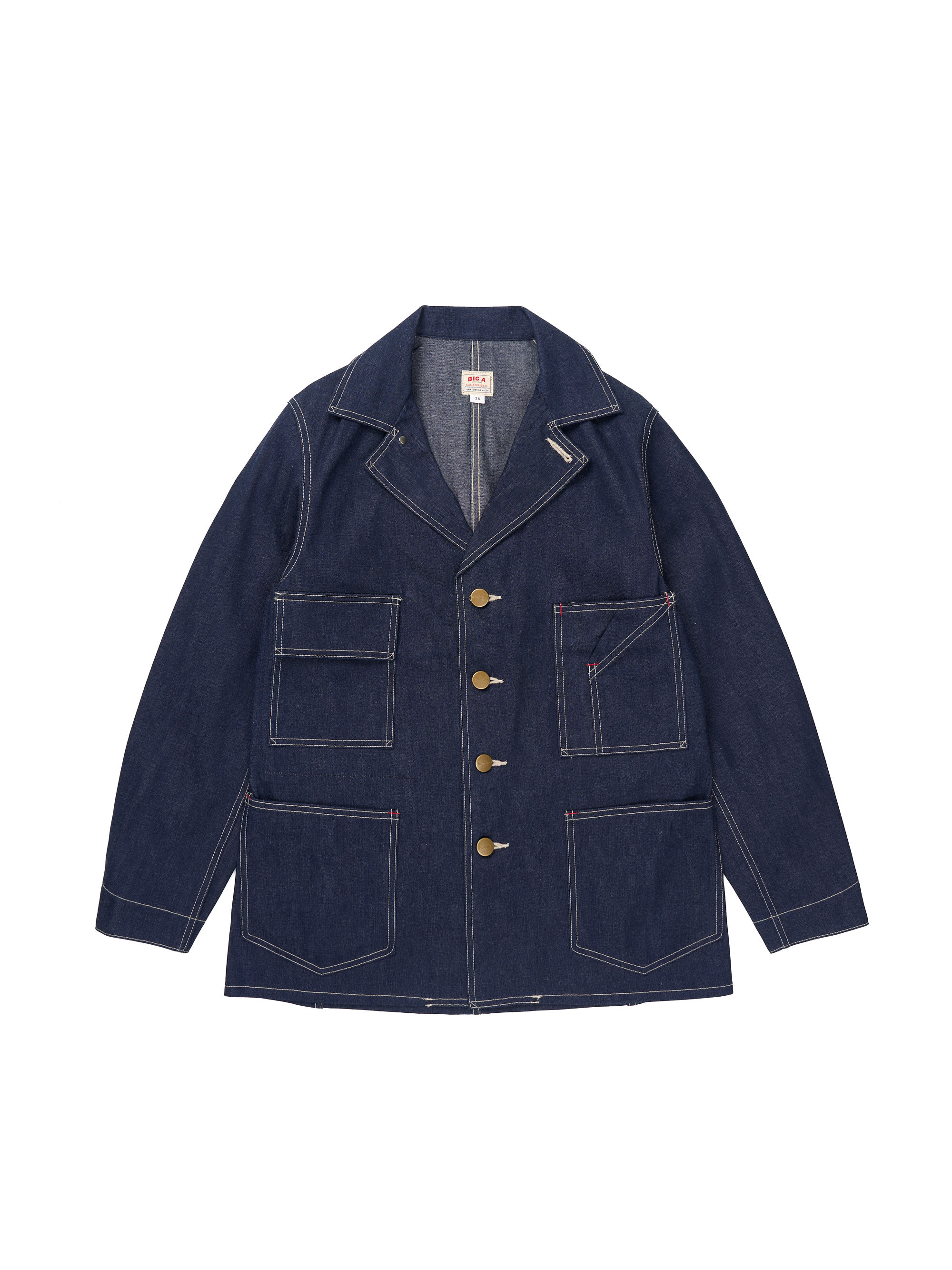 랜덤워크 / Coverall Dungaree Indigo Non Wash