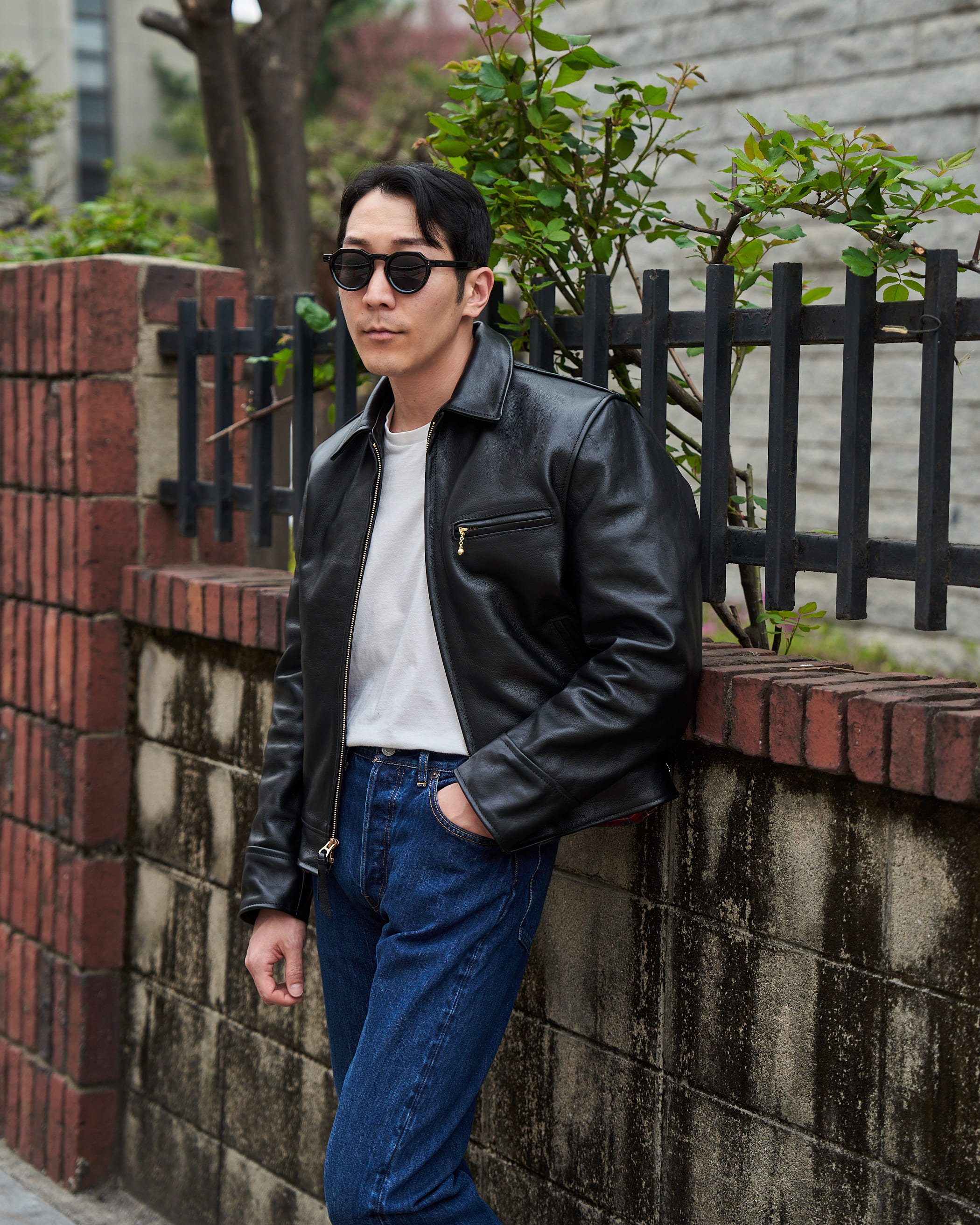 茶芯AERO LEATHER HIGHWAYMAN 馬革 90s前期 AERO LEATHER HIGHWAYMAN 馬革 茶芯 90s前期 Aero LEATHER Leather