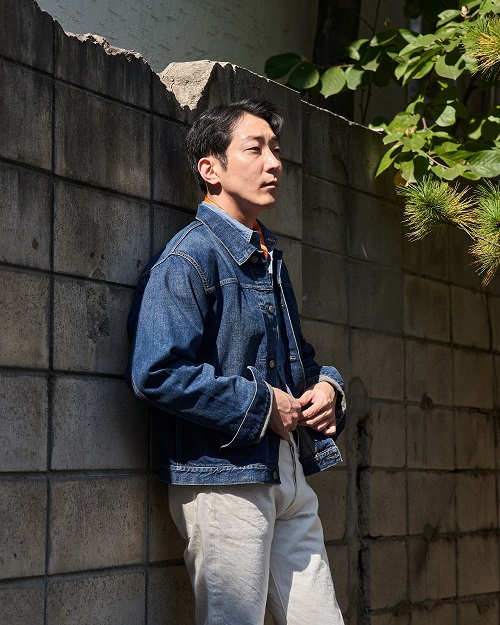 랜덤워크 / Denim 1st Jacket Blue
