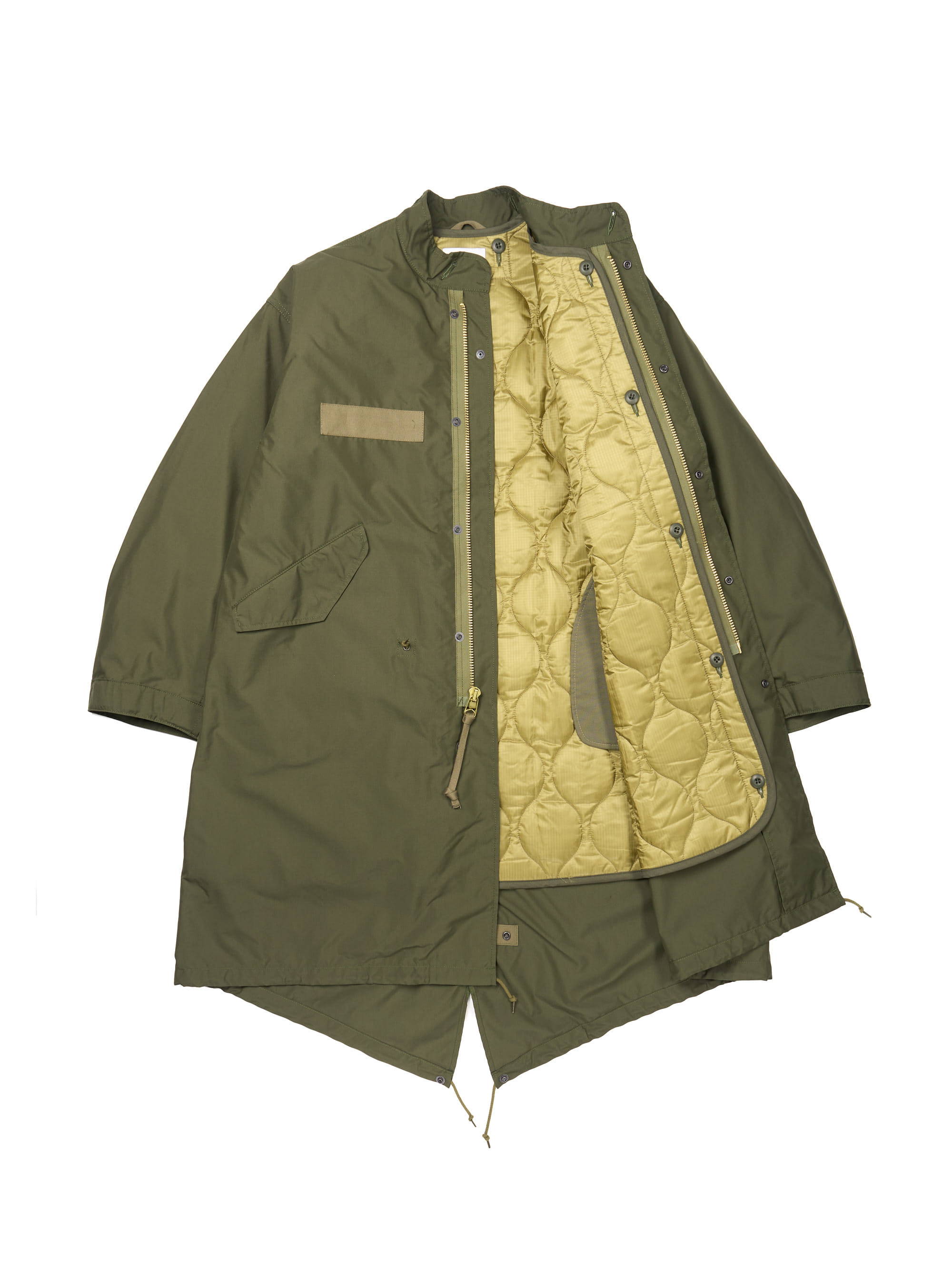 WAIPER M-65 FISHTAIL PARKA オリーブ US M65 Fishtail Parka Army Genuine Original Winter Lined