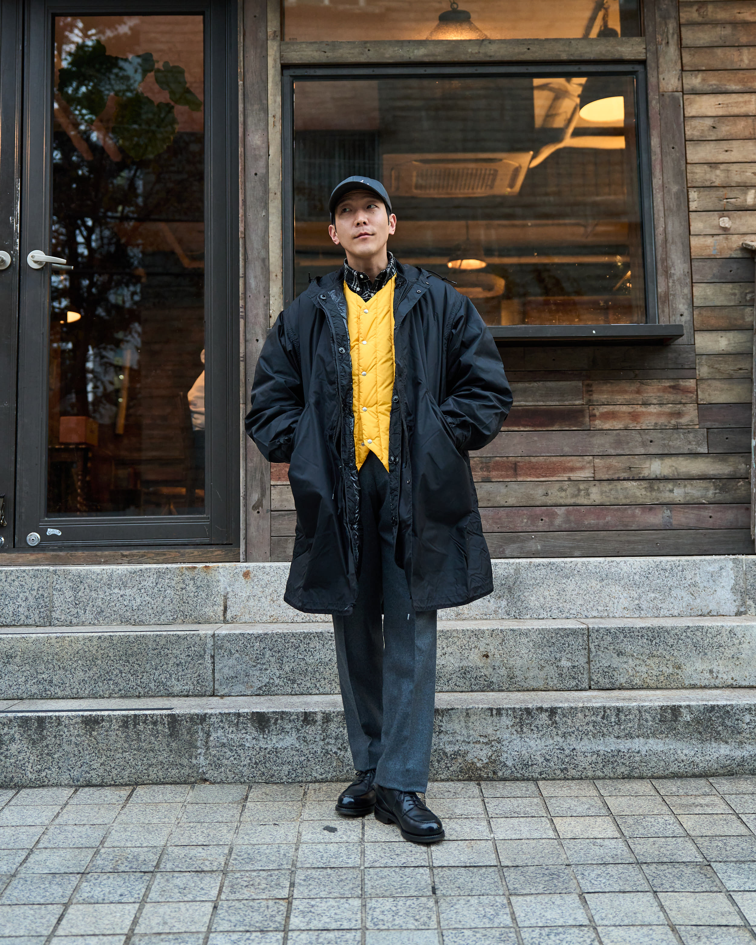 랜덤워크 / M51 Fishtail Taffeta With Liner Black