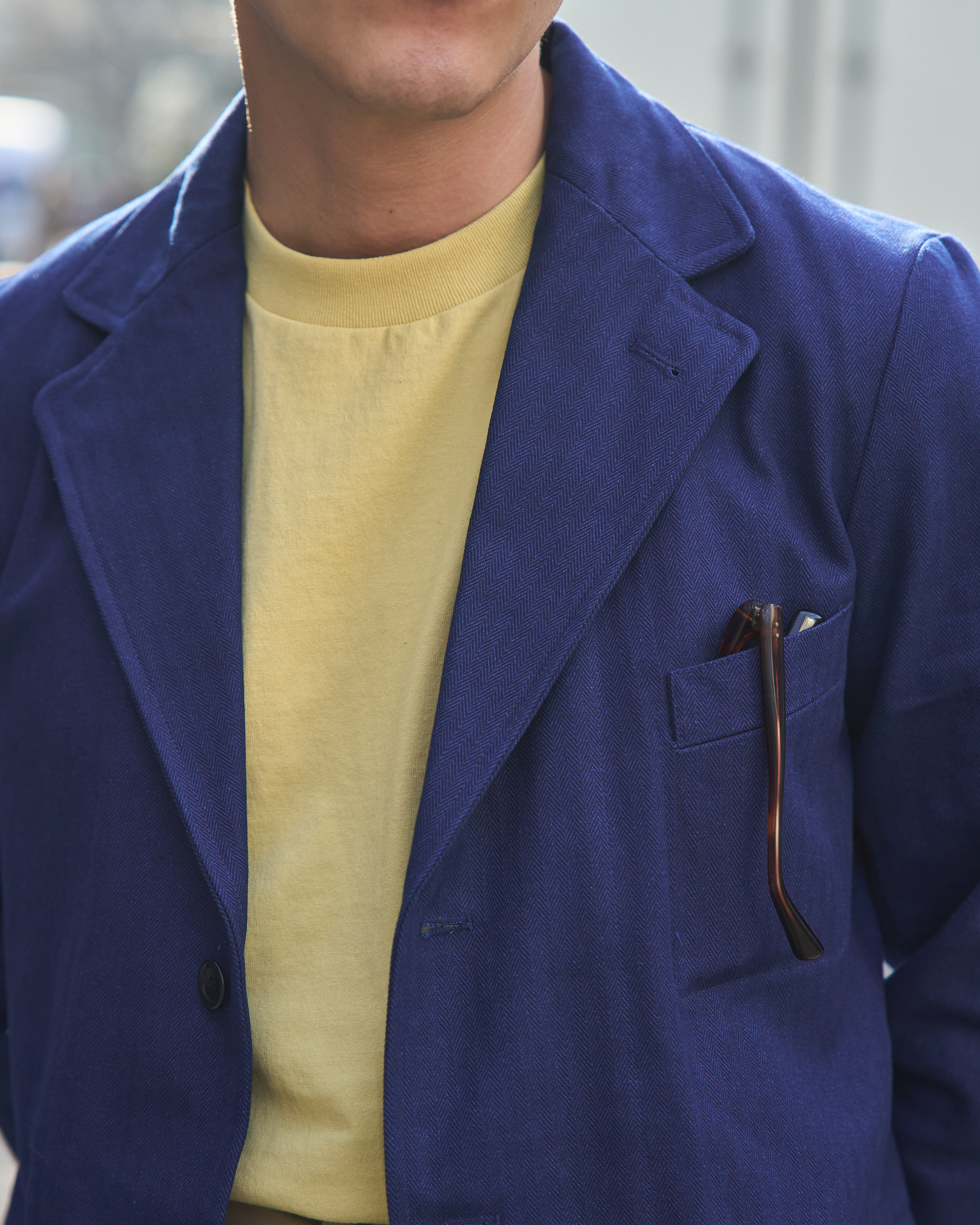 Hobereau Jacket Indigo Blue - 랜덤워크