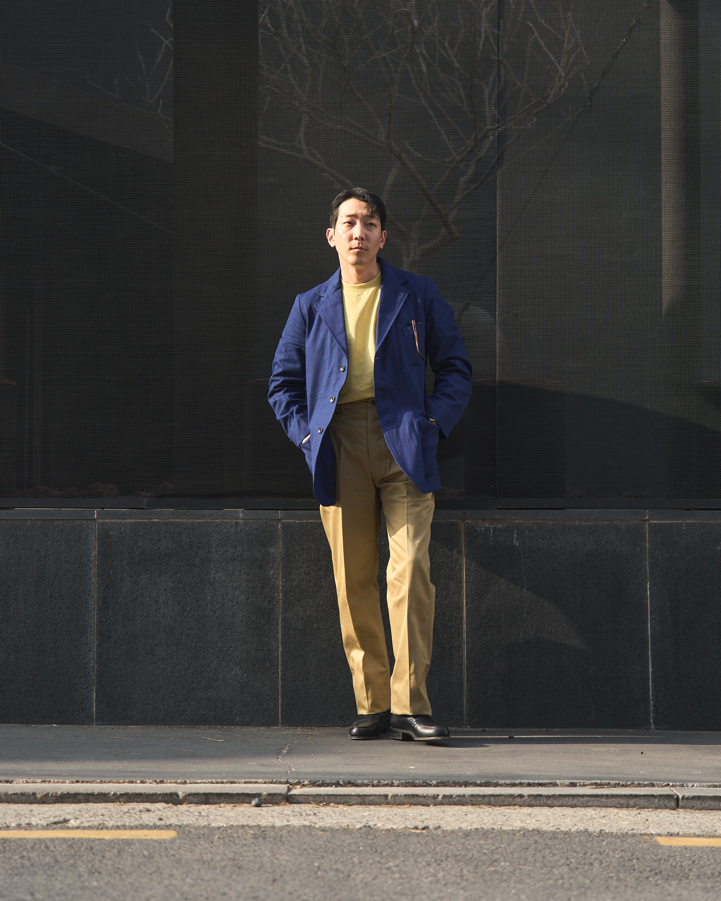 Hobereau Jacket Indigo Blue - 랜덤워크