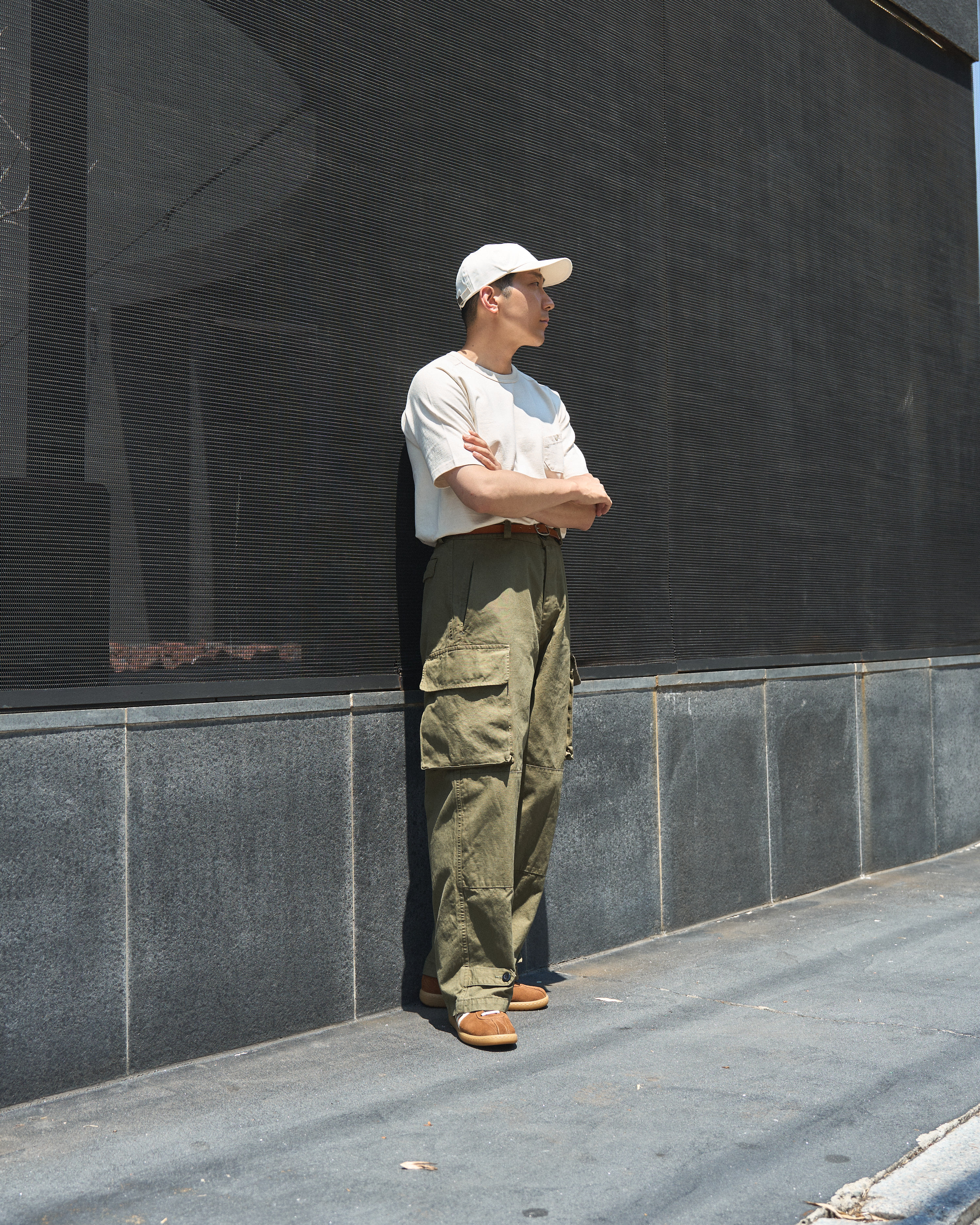 랜덤워크 / 5.6oz Basic T-Shirt Ivory