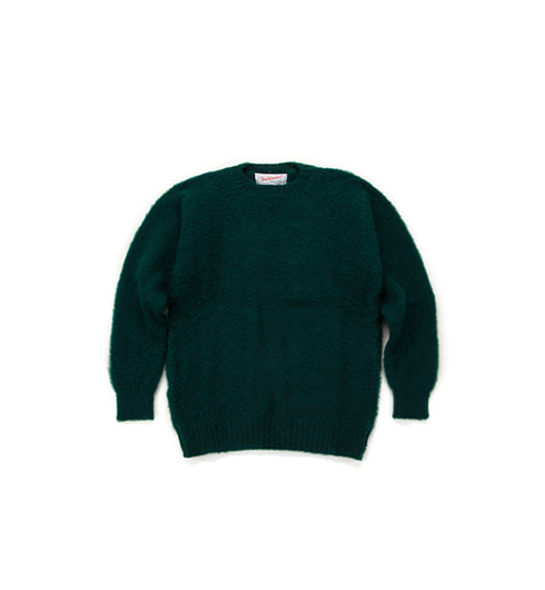 Shaggy Dog Crew Neck Sweater Forest