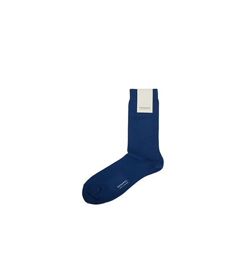 Cotton Socks Atlantic Blue