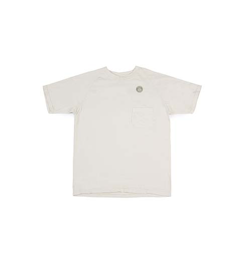 Raglan S/S Pocket T-Shirt Ivory