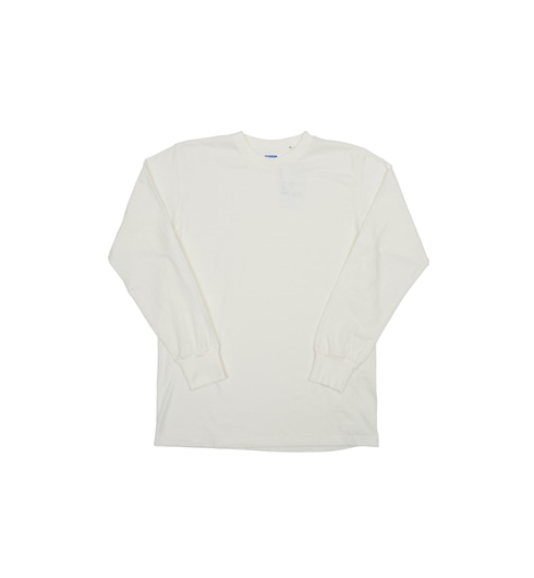 Long Sleeve Basic T-Shirt Off White