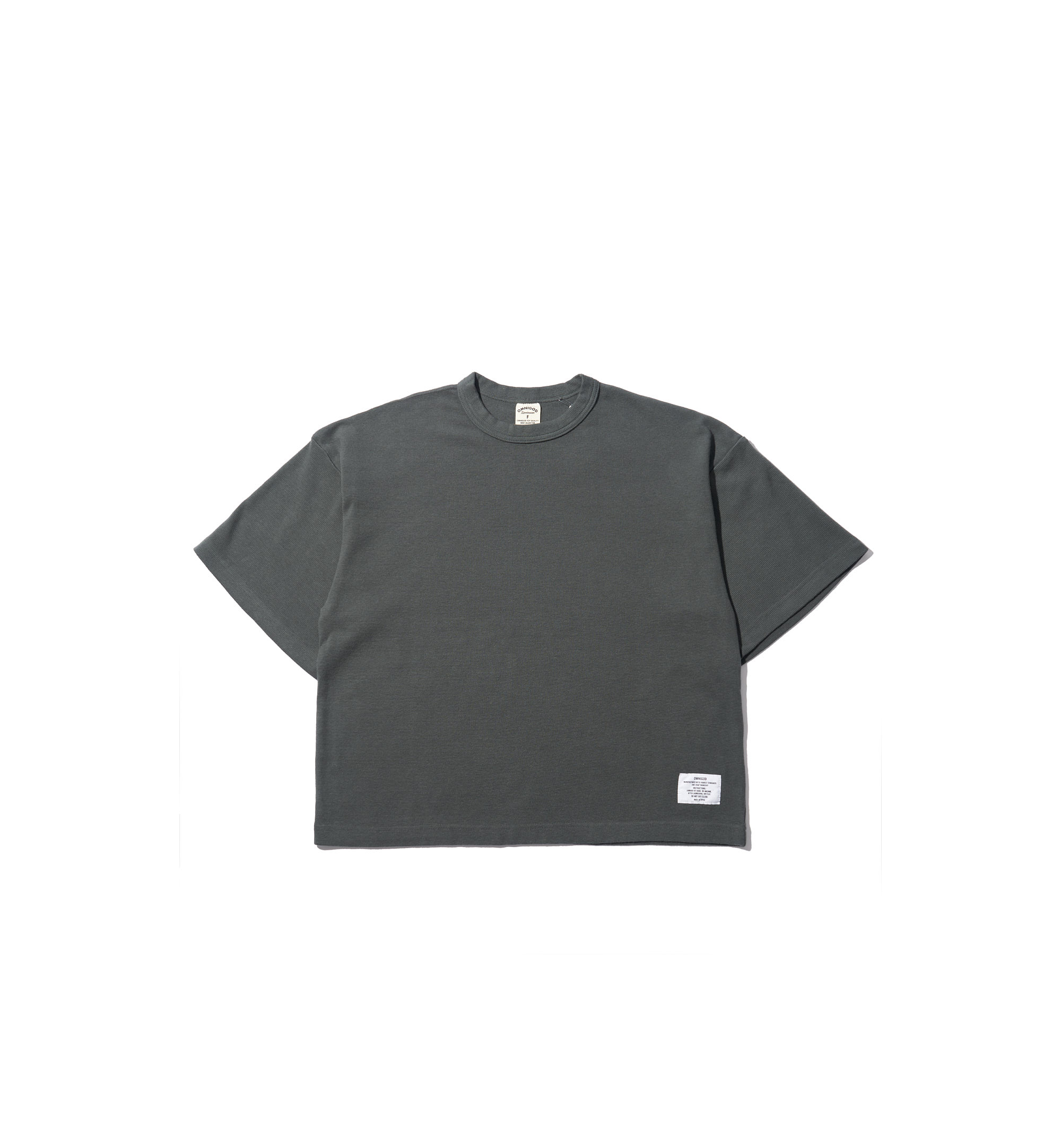 SS Wide T-Shirt Charcoal