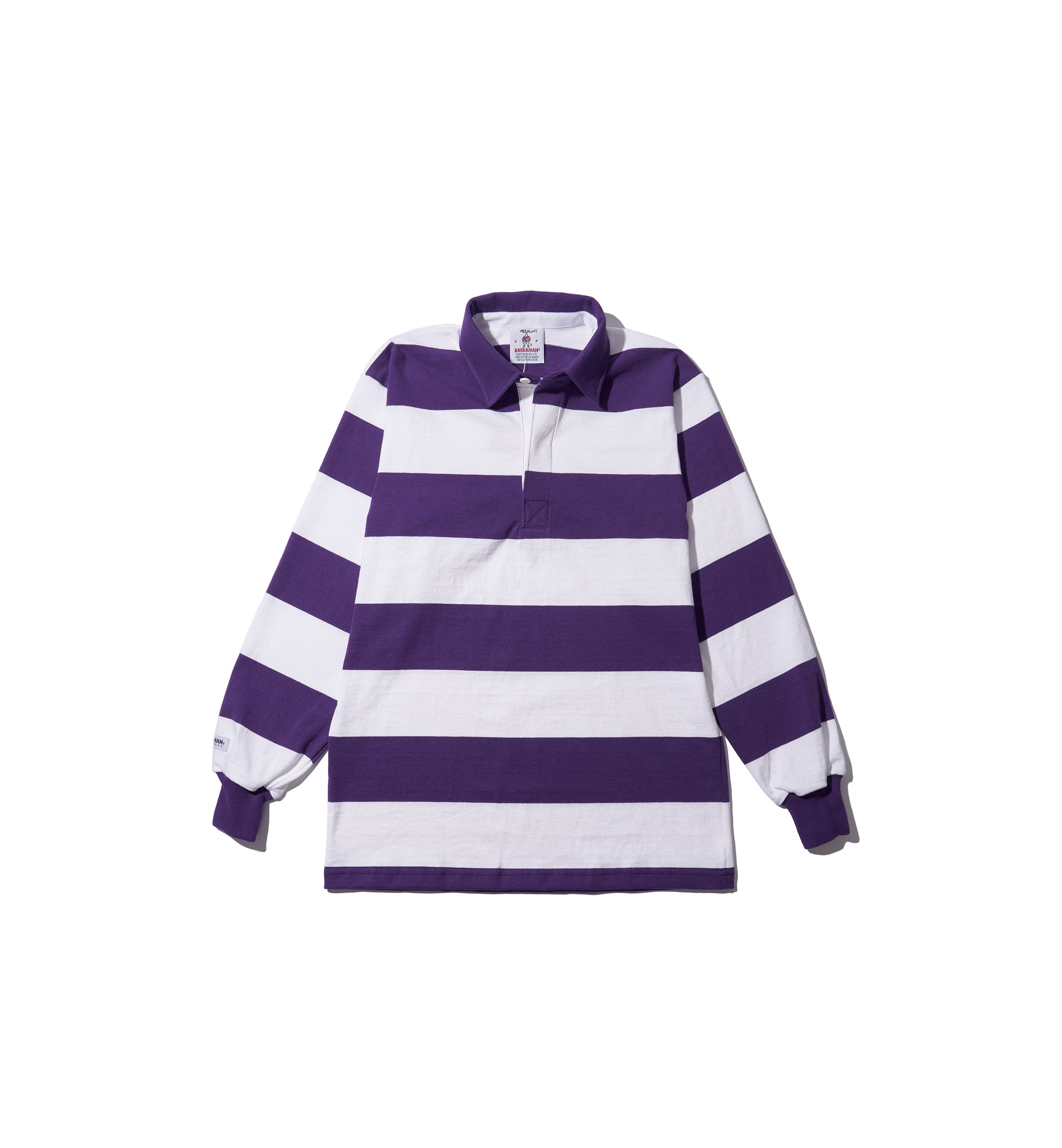 Casual Rugby Jersey Purple/White