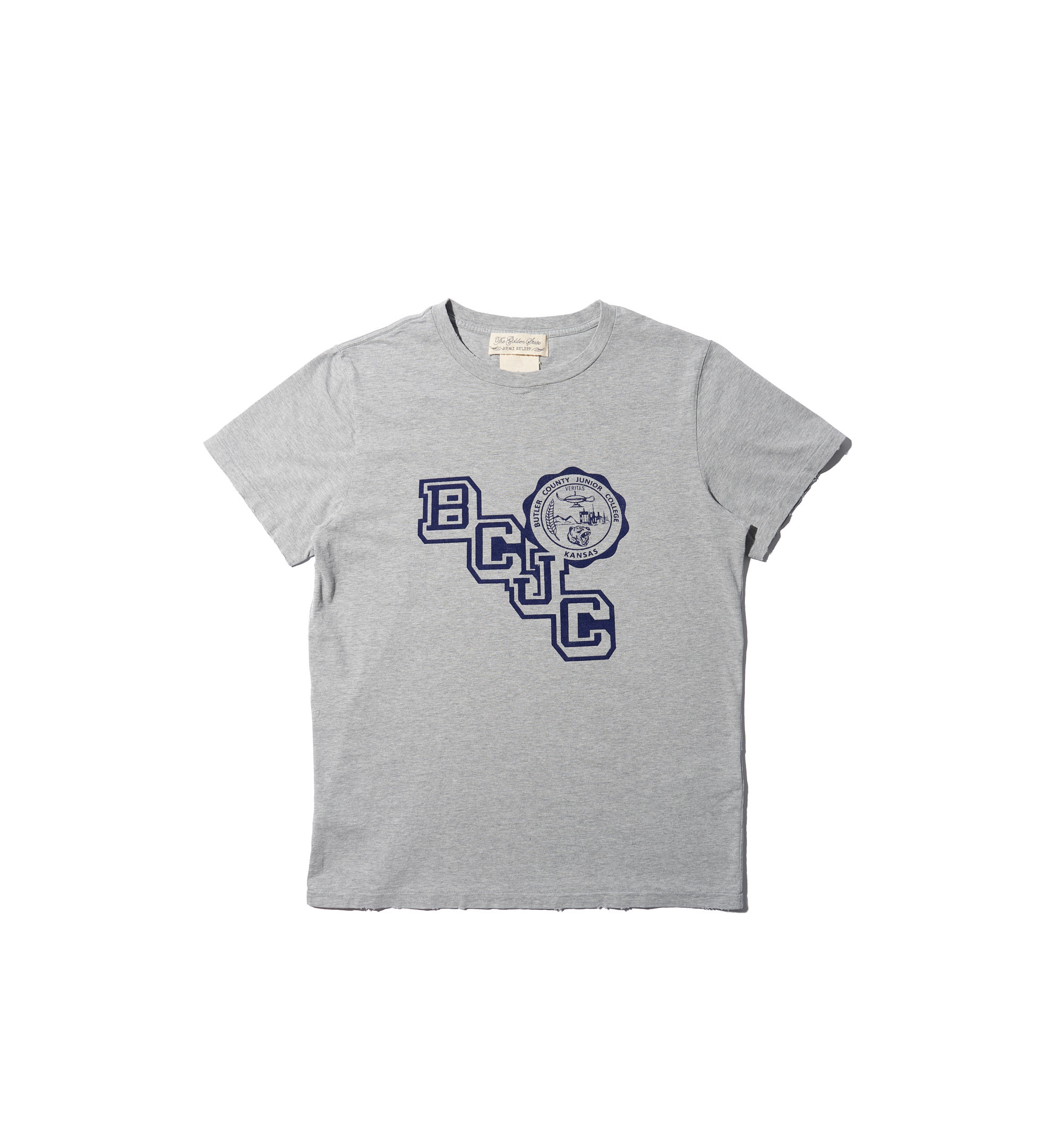Sp Finish Print T-Shirt Heather Grey (B.C.J.C)
