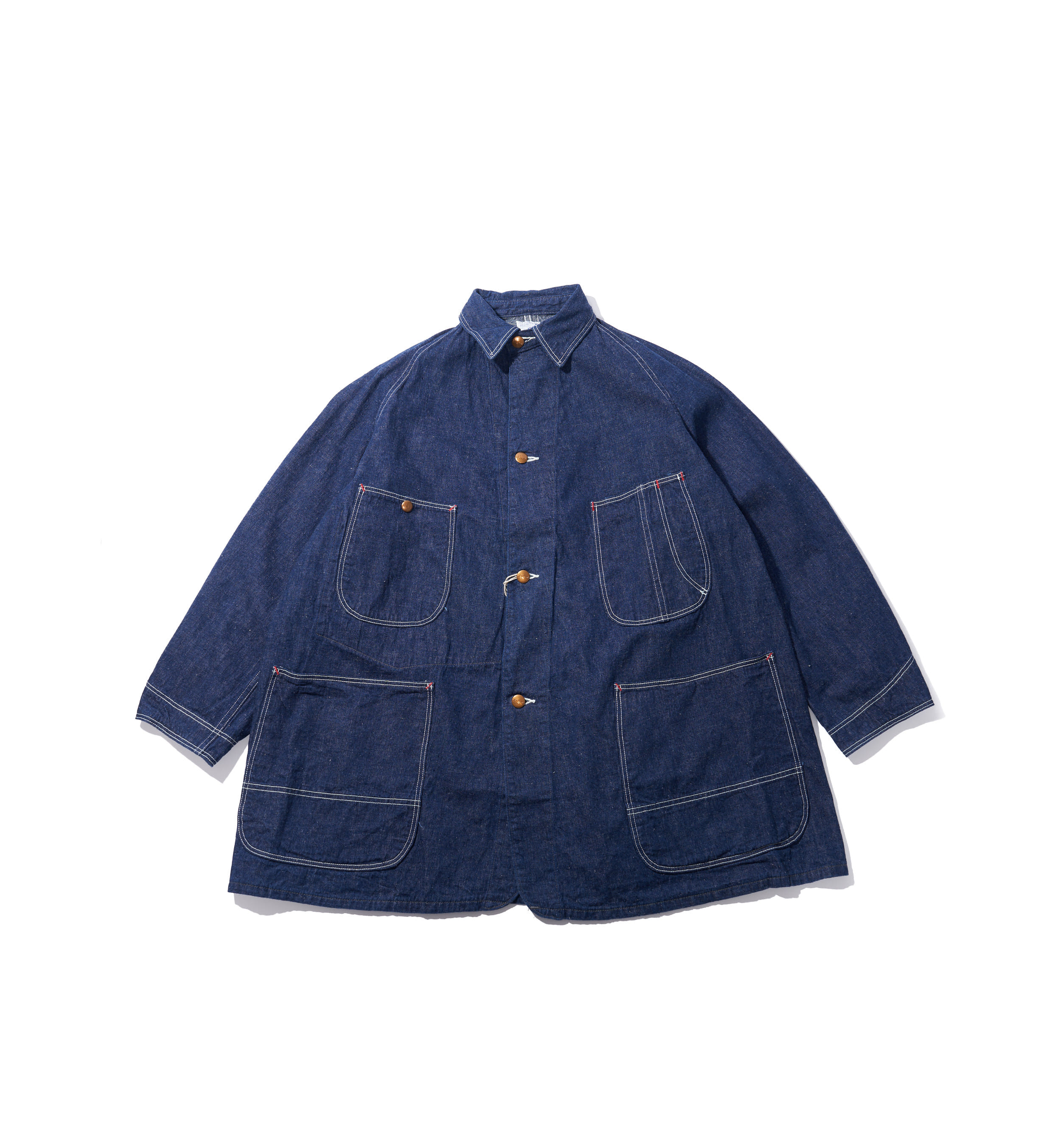Loose Fit Denim Coverall One Wash