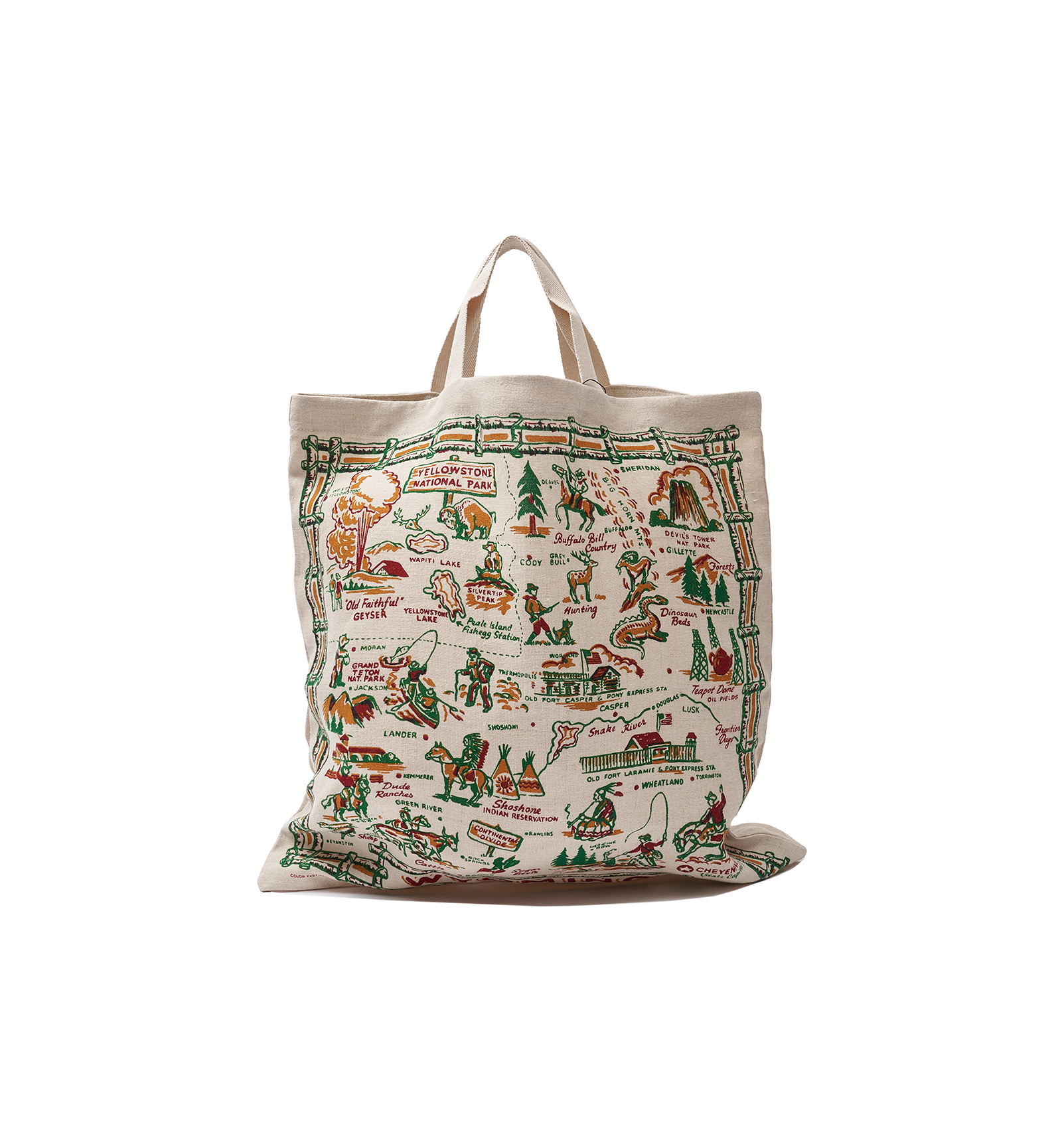 Tote Bag Wyoming Natural