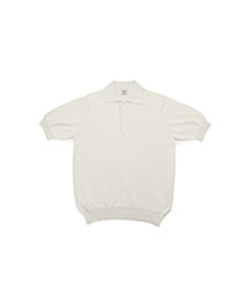 Cotton Pullover Sportshirt S/S Almond