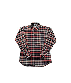 Standard Fit Oxford Check Navy/Yellow/Red