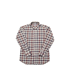 Standard Fit Summer Madras White/Navy/Red/Yellow