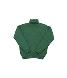 Alain Lambswool Roll Neck Hedgerow