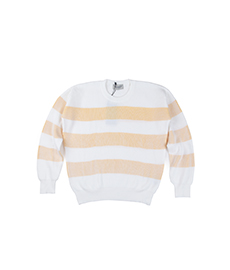 Bayly Sweater L/S White/Summer Gold