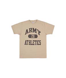 Crew Neck T-Shirt Army Athletics Egg