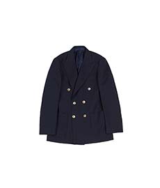 Wyman Jacket Navy Wool