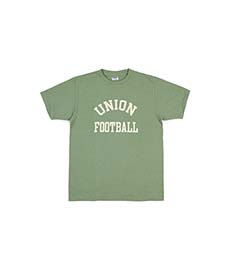 Crew Neck T-Shirt Union Football Tea Green