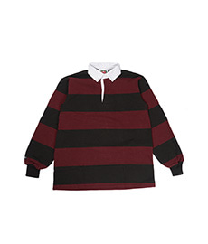 Classic Rugby Jersey Black/Harvard