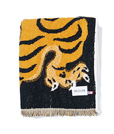 Tibetan Tiger Blanket Towel Yellow
