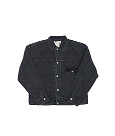 Black Denim 1st Jacket