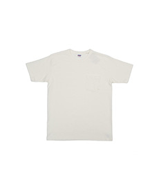 Heavy Fabric S/S Tee With a Pocket Off White