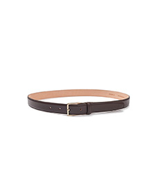 Brown Calfskin Leather Belt