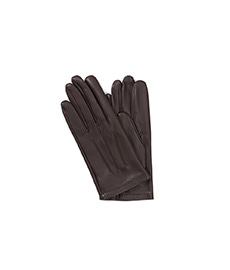 Lambskin Gloves Dark Brown