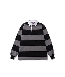 Classic Rugby Jersey Black/Oxford