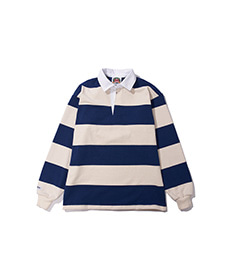 Classic Rugby Jersey Deep Ocean/Ivory