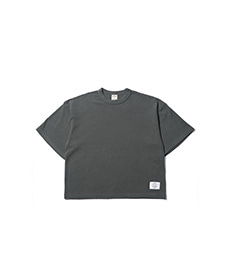 SS Wide T-Shirt Charcoal