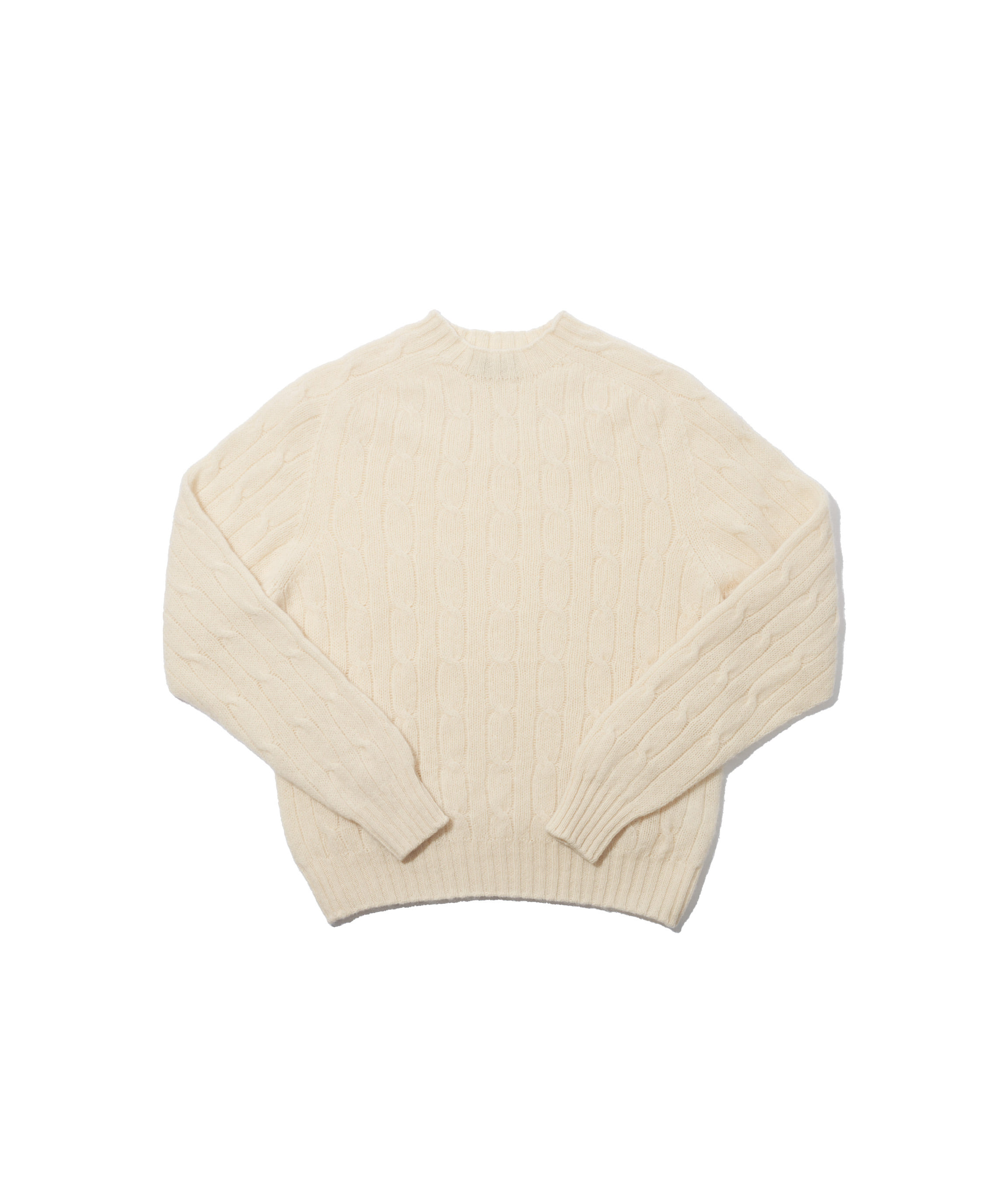 Finlay Cable Crew Neck Cashmere