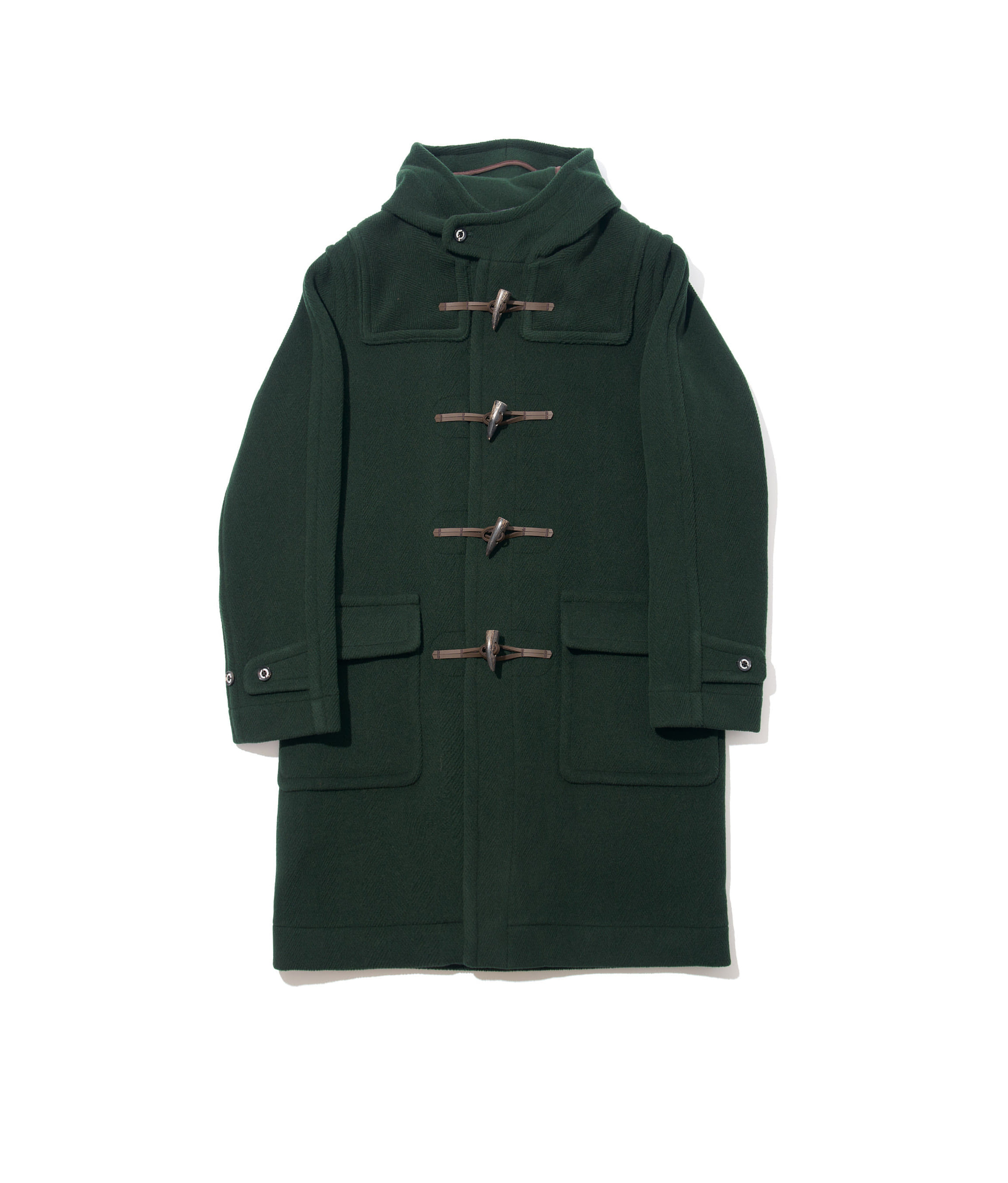 Newton Abbot Duffle Coat Tartan Green