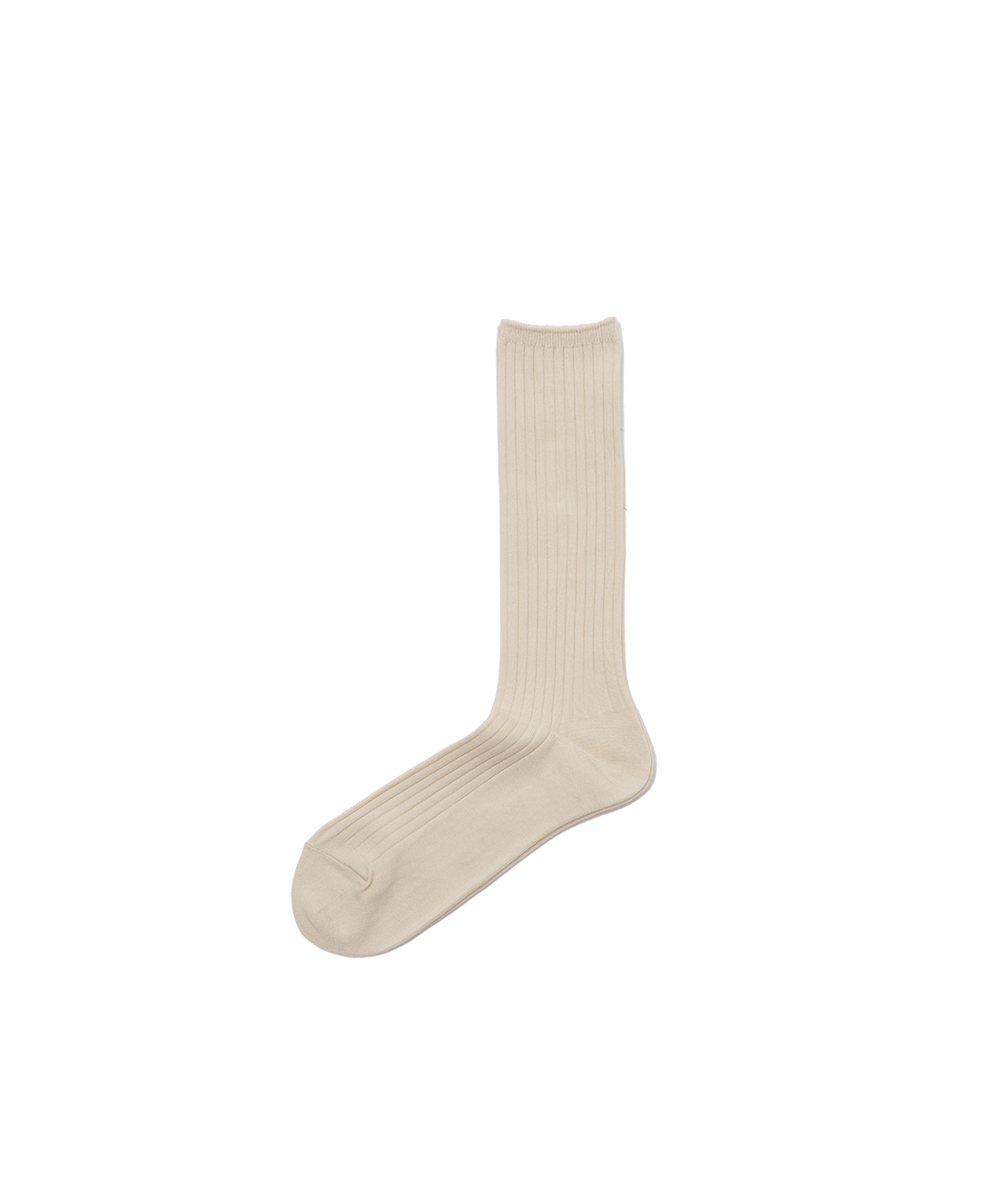 Ribbed Socks Ivory