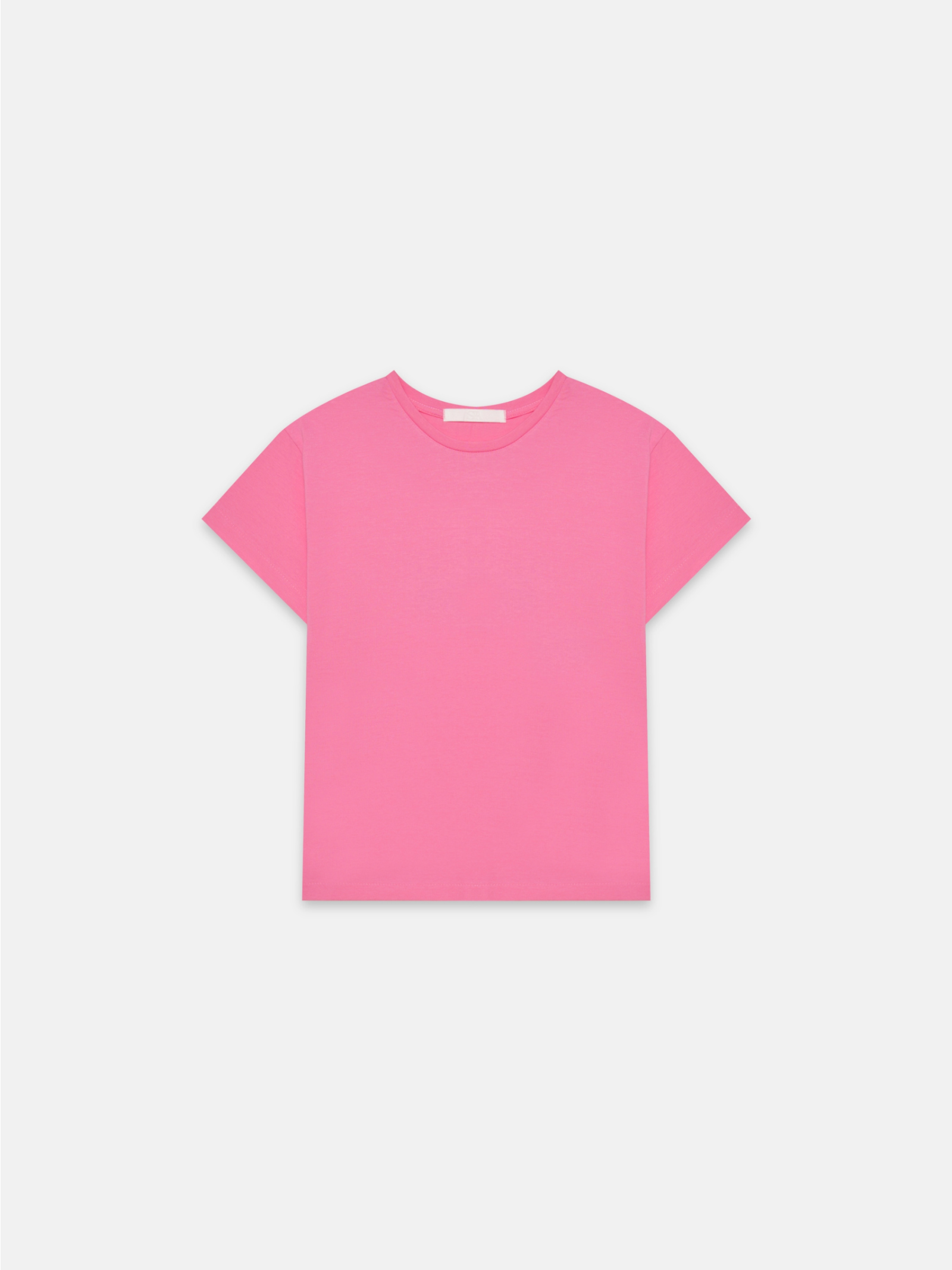 반팔 티셔츠 핑크 색상 이미지-S1L36