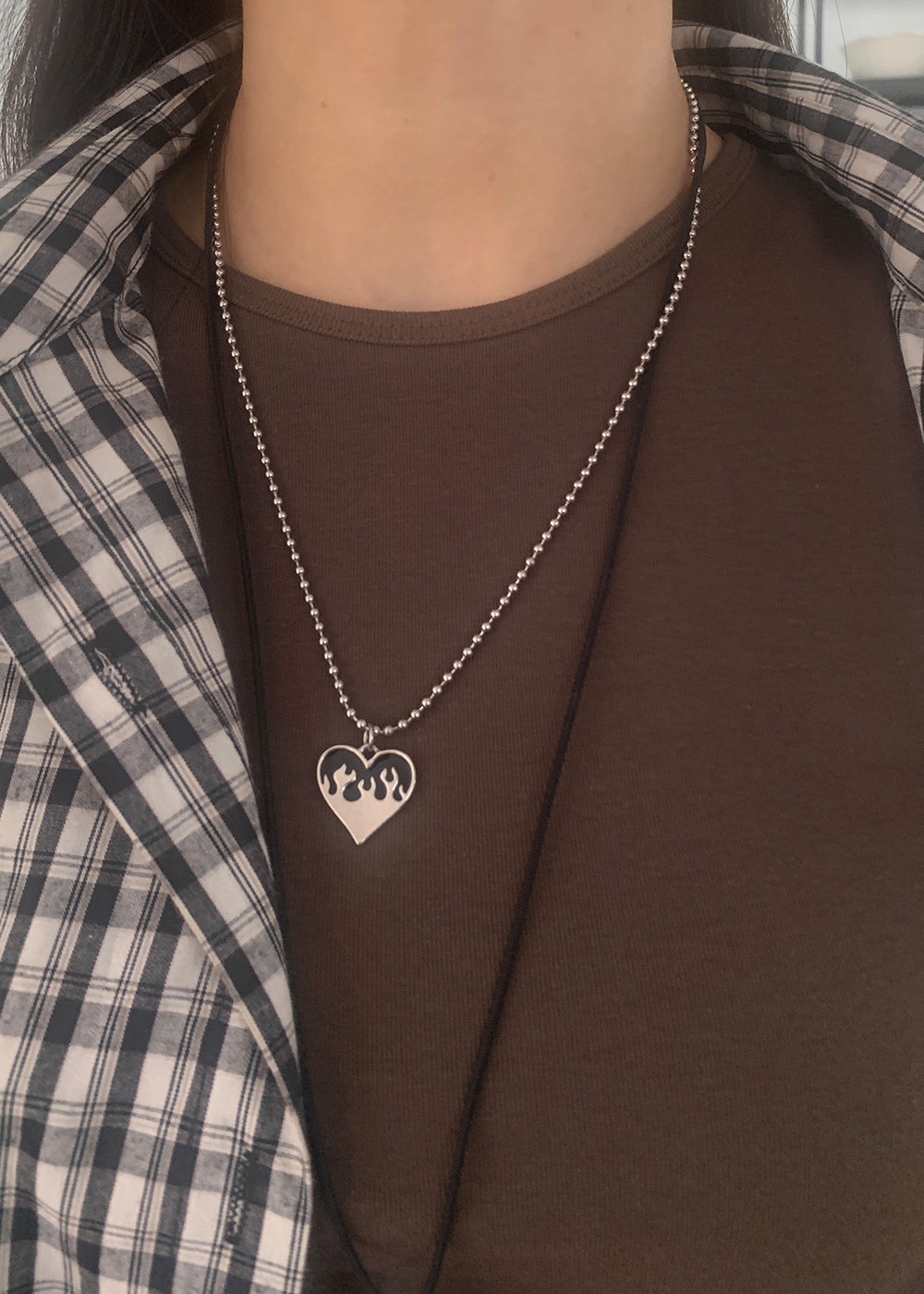 HEART FLAME NECKLACE