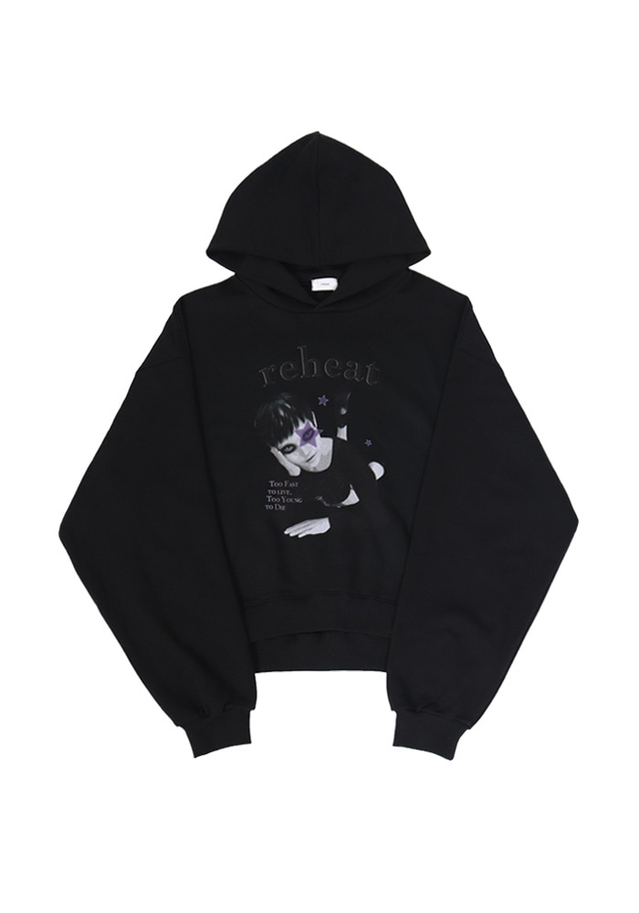 FOREVER YOUNG HOODIE_BLACK