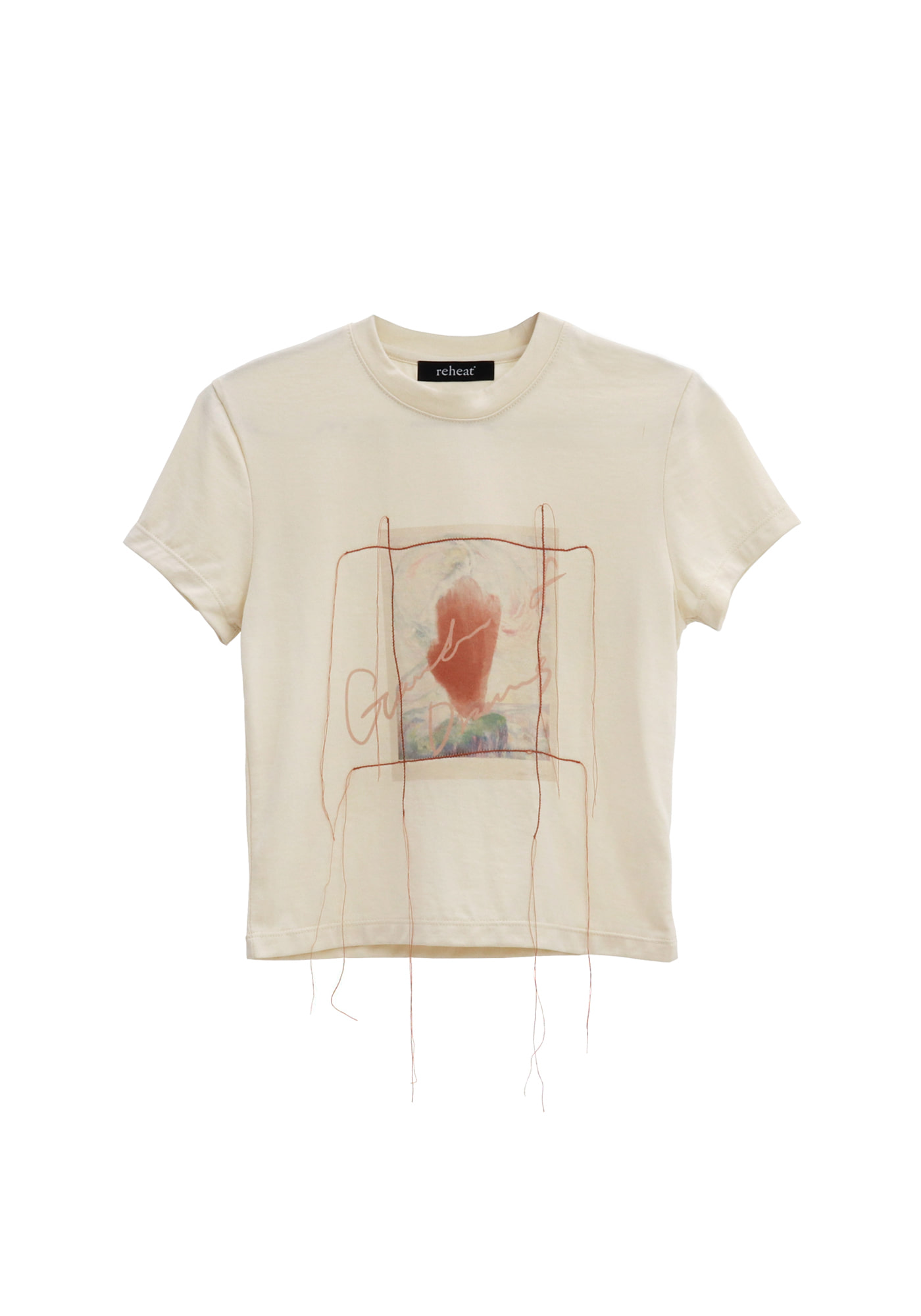 VINTAGE-PAINTED T-SHIRT