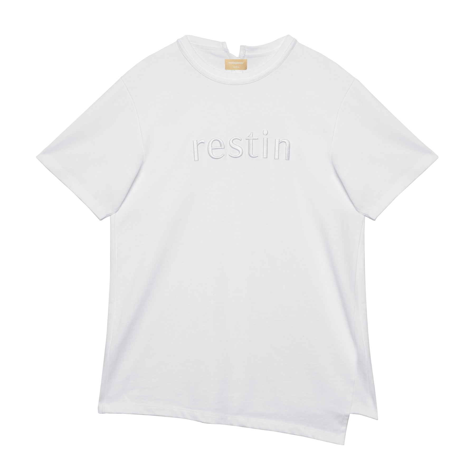 EMBROIDERED RESTIN TEE