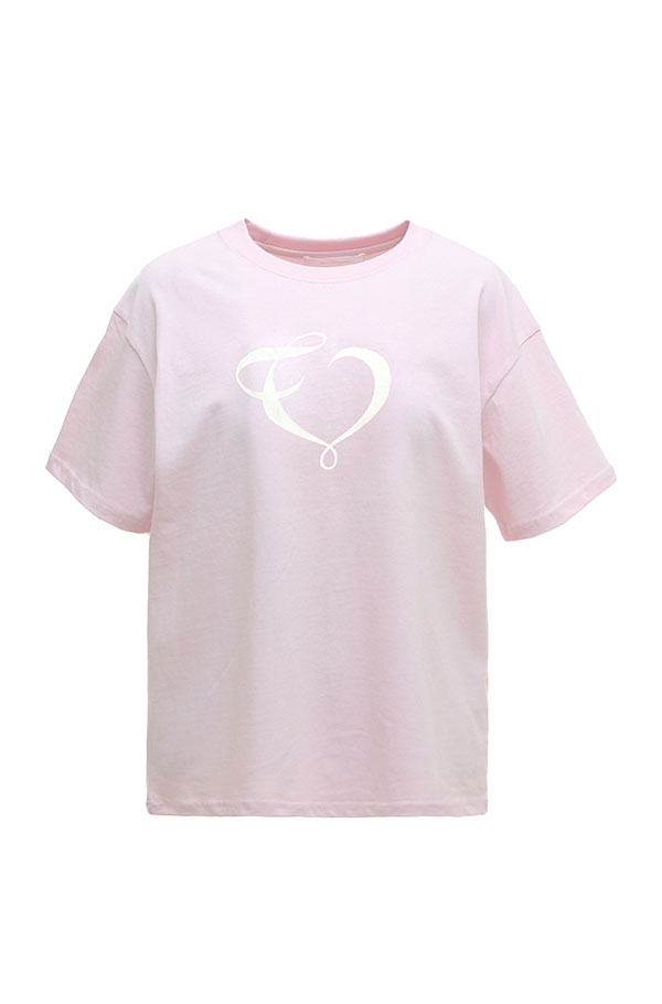 theVirgins heart logo T shirts